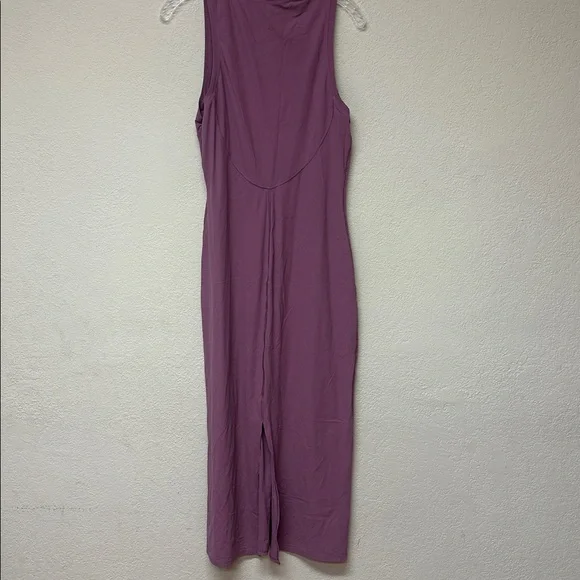 Lululemon Athletica womans lavender All Aligned Ribbed Midi Dress size 10 - Picture 6 of 6